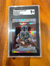 2014 Star Wars Chrome Perspectives Boba Fett Gold Refractor Parallel 39E /50 picture