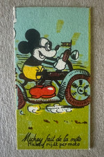 1930s Chocolaterie Rubis Verviers Mickey fait de la moto picture