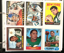FOOTBALL: JOE NAMATH 1996 TOPPS 40th ANNIV. COMPLETE 