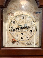 Ridgeway Norman Rockwell “A Family Tree” Mantel Clock Model 9479 1995 Mint picture