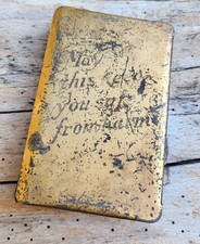 WWII US Army Soldier Heart Shield Steel Plated Combat Bible Named picture