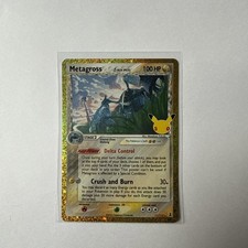 Metagross Delta Species Gold Border 11/113 Pokemon 30th Celebration Anniversary picture
