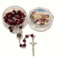 Blessed Rose Petal Rosary - Pope Leo XIV Angelus Edition from Rome picture