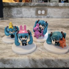 FULL SET Taito Vocaloid Hatsune Miku x Cute Rody Anime Figure VERY RARE 2014  picture