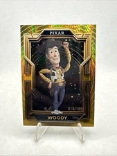 2025 Topps Chrome Disney Pixar Gold #1 Woody /100 (Gold Prism Refractor) picture
