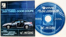 SATURN NetZero Collectible/ Install Disc, Vintage ISP Sign-Up CD,  picture