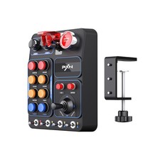 PXN CB1 Racing Button Box USB PC 7.25 x 5.68 x 3.1 inches, Black picture