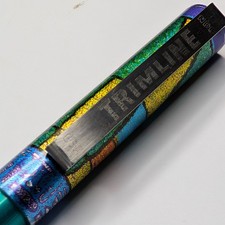 c1990s Blue Ballpoint National Trimline Sample Smoothest Around Retro Art G17 picture