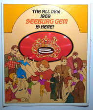 Seeburg LS2 Gem Jukebox Flyer NOT COMPLETE Original Phonograph Music 1969 picture