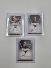 LOT OF 3 2004 STAR TREK ENTERPRISE AUTHENTIC AUTOGRAPHED CARDS LIMITED EDITION picture