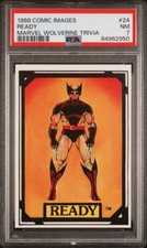 1988 Comic Images Marvel WOLVERINE #24 Ready SP (Pop 24) Mutantrivia NM PSA 7 picture