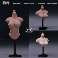 YMTOYS 1/6 Female Bust Display Stand Soldier Figure Head Sculpt Holder YMT092A/B picture