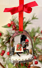 Breyer Horse Della Robia Stirrup Christmas Ornament #700305 2005 picture