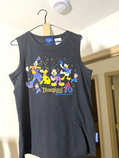 Disneyland Resort 70 Celebrate Happy Mickey & Friends Crop Top Youth 11 12 picture