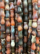 120 Pcs Excellent Tibetan Natural Old Agate Dzi Bottle Beads  picture