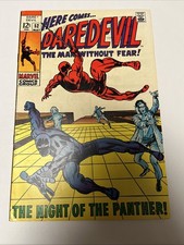Daredevil #52 (May 69) Starring The Black Panther Beautiful VF Condition picture