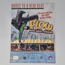 Flow Urban Dance Uprising PlayStation 2 PS2 New Beat Print Ad/Poster Promo Art picture