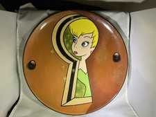 Disney Tinker Bell Ceramic Charger Elisabete Gomes Signed (2/25) Limited Edition picture