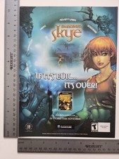 Darkened Skye Gamecube Advertisement Original Print Ad / Poster Game Gift Art picture