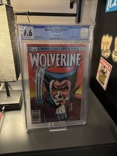 Wolverine #1 CGC 9.6 Newsstand White Pages 1982 1st Solo Series Frank Miller🔥🔥 picture