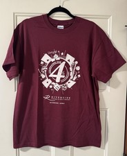 RIVERSIDE CASINO & GOLF RESORT IOWA 4th Anniversary Tee Shirt Large picture