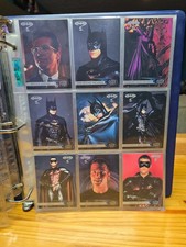 BATMAN FOREVER 95 FLEER  Complete Base Set (1-120) WITH 4 HOLOGRAM CARDS picture