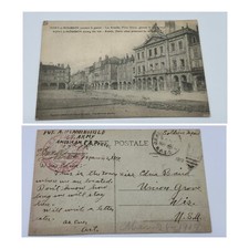 WWI Soldier Postcard Letter Home Dated 1919 Union Grove Wisconsin picture