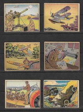 Uncle Sam 1941 MILITARY gum cards, ten different picture