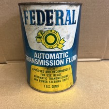 Federal Brand, Automatic Transmission, Fluid 1 Quart Full Unusual Dextron 2 picture