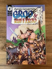 Groo & Rufferto #4 – SIGNED by Sergio Aragonés – VF/NM – Dark Horse Comics picture