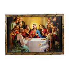 Ultima Cena Cuadro Rustico, Last Supper 24