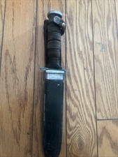 WW2 US Navy MK2 Camillus Fighting Knife With Sheath picture