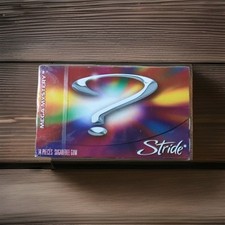Stride Mega Mystery Gum DISCONTINUED Sealed Pack, Expired 2/29/2012, RARE picture