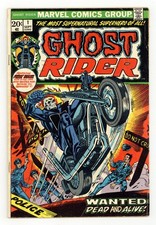 Ghost Rider #1 VG- 3.5 1973 1st app. Daimon Hellstrom (Son of Satan) picture