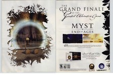 Myst V End of Ages PC Adventure Video Game Art 2005 Vintage Print Ad/Poster picture