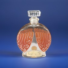 Antique Corday Toujours Moi Paris France Perfume Bottle W/ RedDecorative Wings picture