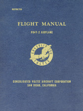 95 Page Navy PB4Y-2 Privateer Consolidated Vultee Flight Manual on CD picture