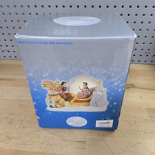 Disney 2003 Multi Princess Sleigh Ride Snow Globe US Disney Store Limited In Box picture