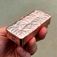 1 pound Copper bar .999 Copper Ingot Bar  copper bullion picture