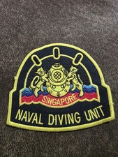Singapore Navy Vigilant Naval Diving Unit Embroidered Patch Special Ops Forces picture