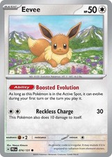 Eevee Reverse Holofoil PRE 074/131 C NM picture
