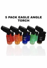 Eagle Torch Mini-Angle Torch Lighter Windproof Refillable Lighter 5-Count  picture