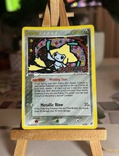 Pokemon TCG Jirachi 9/107 EX Deoxys Stamped 2005 Reverse Holo picture