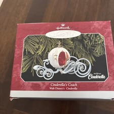 1998 Hallmark Cinderella Coach Ornament - Walt Disney's Cinderella picture