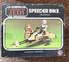 Lili Ledy Star Wars Speeder Bike Vehicle ROTJ Vintage w/ Box & Instructions picture