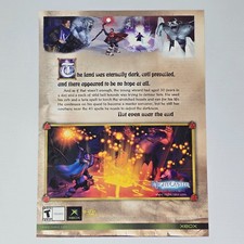 Night Caster Xbox Authentic Magazine Ad picture