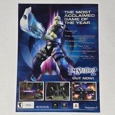 Time Splitters 2 PS2 GameCube Xbox Acclaimed Print Ad/Poster Promo Art picture