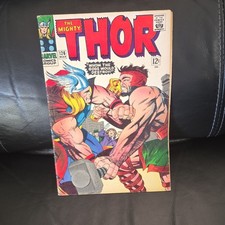 Marvel Comics The Mighty Thor #126 Silver Age 1966 Whom the Gods Would Destroy picture