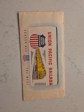 1966 Union Pacific Passenger Coupon. picture