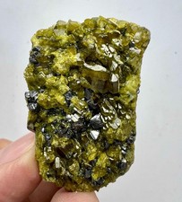180 CT Vesuvianite and Magnetite on Matrix, Sourced from Pakistan A39 picture